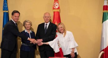Migranti, firmato l’accordo Ue-Tunisia
