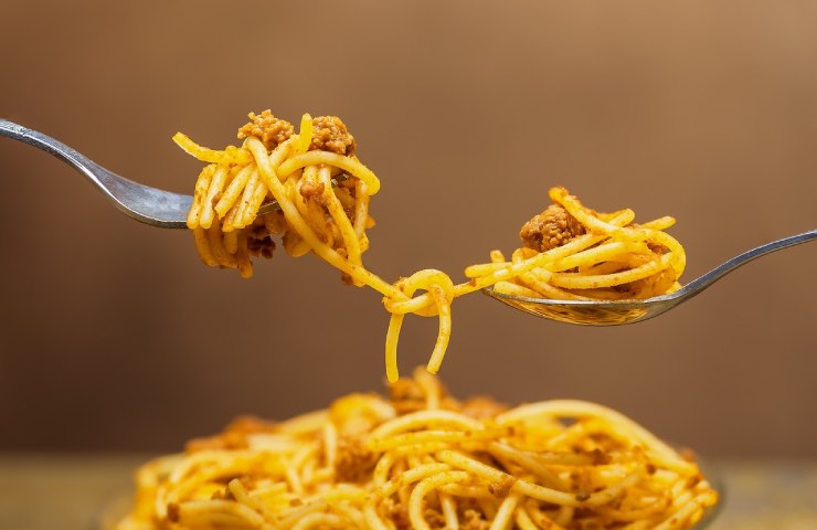 Spaghetti arrotolati