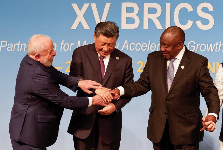 I Brics (Brasile, Russia, India, Cina, Sudafrica)