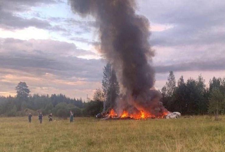 Lo schianto del jet in è morto il capo della Wagner Evgeny Prigozhin