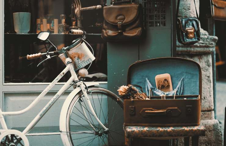 Una bicicletta vintage