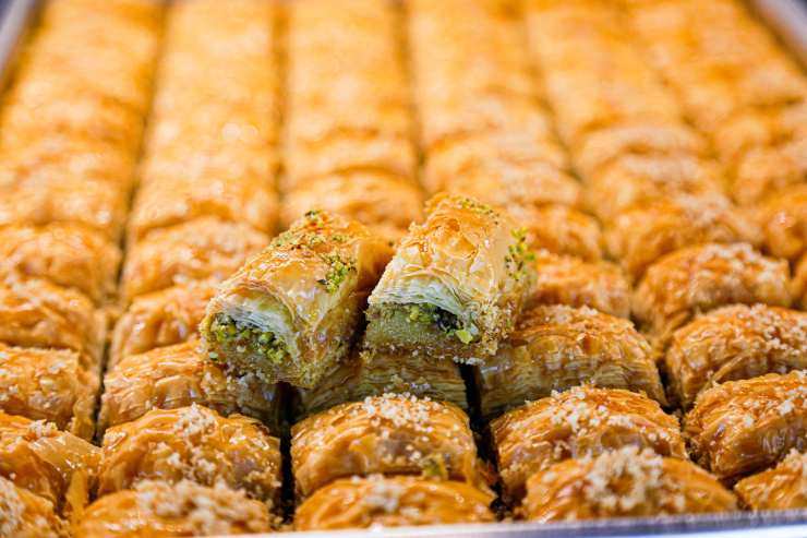 Baklava, uno dei tipici piatti turchi