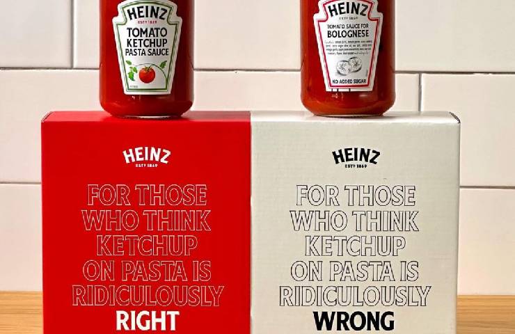 pubblicità Heinz UK