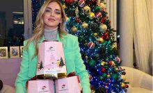 Chiara Ferragni e il pandoro Balocco