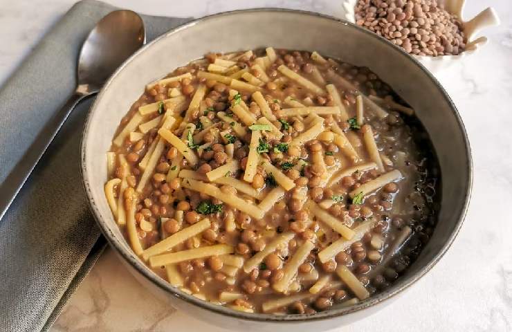 Pasta e lenticchie